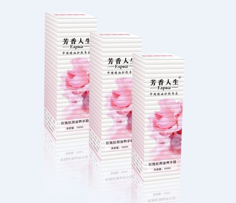 玫瑰丝滑滋养手霜-芳香人生香薰化妆品加盟